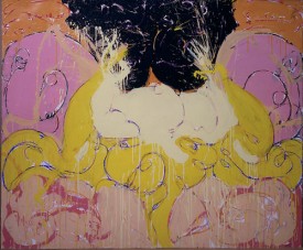 Norman Bluhm, Untitled Drawing #3, 1984. Acrylic and pastel on paper, 49-1/2 x 60 inches. Courtesy James Graham & Sons.