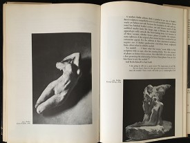 Pages from Leo Steinberg's Other Criteria (1971) with Rodin's Torse d'Adèle, 1882, and Eternal Spring, 1884