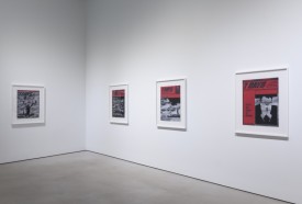 Installation view: Mary Kelly: The Practical Past at Mitchell-Innes and Nash, 2017