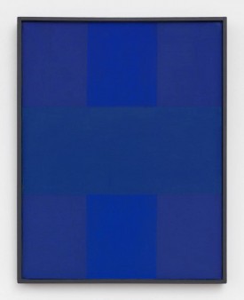 Ad Reinhardt, Abstract Painting, Blue, 1952. Oil on canvas, 18 x 14 inches. © 2017 The Estate of Ad Reinhardt/Artist Rights Society, New York. Courtesy David Zwirner, New York/London