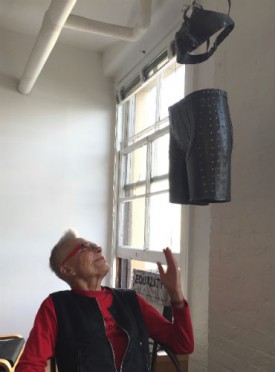 Barbara Hammer in her Westbeth studio, November 2017. Photo: Rebecca Allan