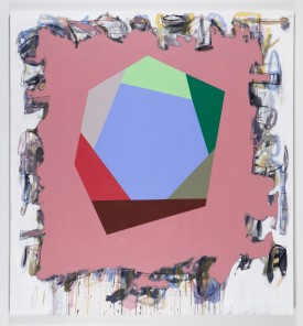 Peter Plagens, Six of One, 2017. Mixed media on canvas, 84 x 78 inches. Courtesy of Nancy Hoffman Gallery, New York