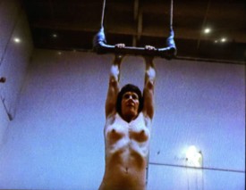 Film still from Double Strength, 1978, 16mm film transferred to digital video, color, sound. Courtesy the artist and Electronic Arts Intermix, New York