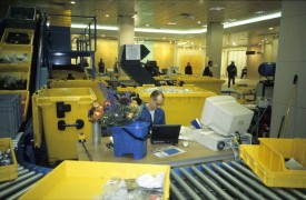 Michael Landy, Break Down, 2001. Photo by Julian Stallabrass, via Flickr.