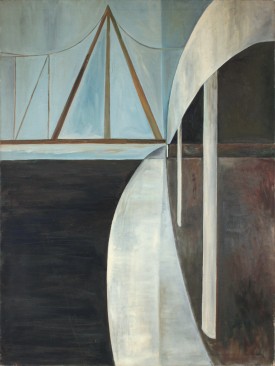 Dorothy Cantor, Untitled, 1952. Oil on canvas, 49 x 37 inches. Courtesy of Betty Cuningham Gallery