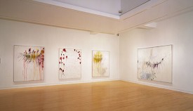 Installation shot of Cy Twombly: Coronation of Sesostris at Gagaosian Gallery, New York, 2018. Cy Twombly Foundation; Robert McKeever/Gagosian