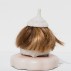 Jennifer Ling Datchuk, Making Women (series), Wild Child, 2014-2017. Porcelain, human hair. Courtesy of the artist.