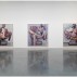 Installation view: Jenny Saville: Ancestors, Gagosian Gallery, New York 2018, showing Fate 1-3. Photography by Rob McKeever. Courtesy Gagosian.