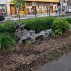 Scholar's Rock garden on the Allen Street Mall, between Broome and Delancey streets. Courtesy of Justen Ladda