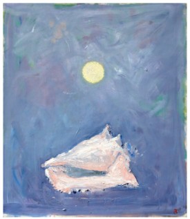 Paul Resika, A Quiet Romance, 2017. Oil on canvas, 28 x 24 inches. Courtesy of the artist and Steven Harvey Fine Art Projects