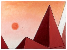 Paul Resika, Rose Dawn, 2017. Oil on canvas, 38 x 52 inches. Courtesy of the artist and Bookstein Projects