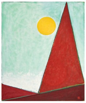 Paul Resika, The White Sky, 2017. Oil on canvas, 36 x 28 inches. Courtesy of the artist and Bookstein Projects