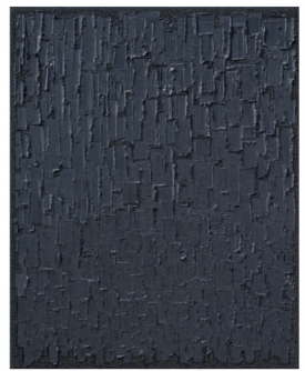 Ha Chong-Hyun, Conjunction 16-321, 2016. Oil on hemp cloth, 64 x 51 inches. Courtesy of the artist and Tina Kim Gallery, New York