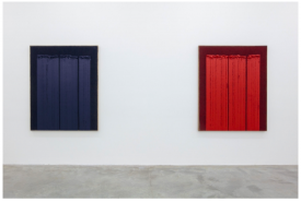 Installation shot of the exhibition under review, Ha Chong-Hyun at Tina Kim Gallery, 2018. Photo: Jeremy Haik