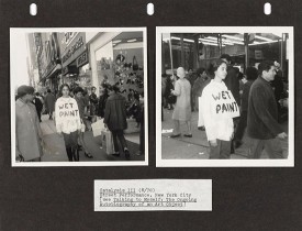 Adrian Piper, Catalysis III, 1970. Performance, documentation. Collection Thomas Erben, New York; Adrian Piper Research Archive Foundation, Berlin