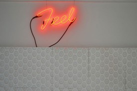 Kyla Kegler, Feel Me, 2018. Installation shot, Box Gallery, 667 Main Street, Buffalo, NY