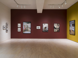 Installation view of Projects 108: Gauri Gill, on view at MoMA PS1 through September 3, 2018. Image courtesy MoMA PS1. Photo by Kris Graves. Artwork courtesy the artist and Nature Morte, New Delhi, India. © 2018 Gauri Gill