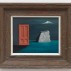 Gertrude Abercrombie, The Door and the Rock, 1971. Oil on masonite, 8 x 10 inches. Courtesy Karma Gallery.