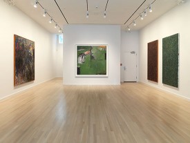 Installation shot of the exhibition, Milton Resnick Paintings, 1937-1987 at the Milton Resnick and Pat Passlof Foundation, New York, 2018