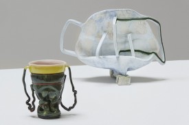 Installation view, Kathy Butterly: Thought Presence, at James Cohan Gallery, New York, 2018.