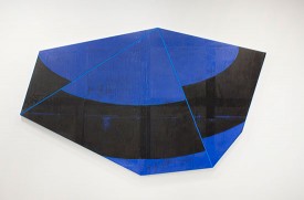 David Row, Counter Clockwise, 2018. Oil on canvas, 65 x 110 inches. Courtesy of the artist and Loretta Howard Gallery