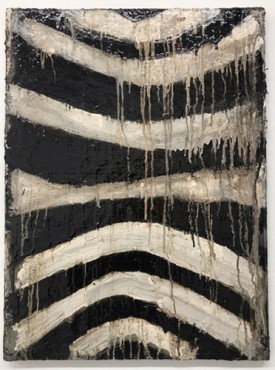 Benjamin Pritchard, Zebra, 2018. Oil on linen, 20 x 15 inches. Courtesy of the artist and SFA Projects