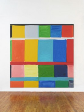 Stanley Whitney, In the Color, 2018. Oil on linen, 96 x 96 inches © Stanley Whitney; Courtesy Lisson Gallery