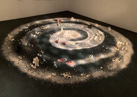 Installation shot, Ron Baron: Ode to A Void, at Studio 10, Brooklyn, 2018