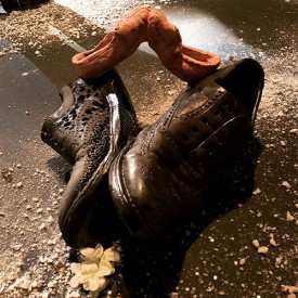 Installation shot, Ron Baron: Ode to A Void, at Studio 10, Brooklyn, 2018