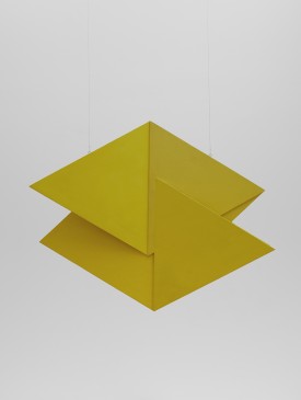 Helio Oiticica, Relevo Espacial, 1959-60, Acrylic on wood, 38.6 x 47.25 x 7.9 inches. Courtesy of Galerie Lelong & Co., New York