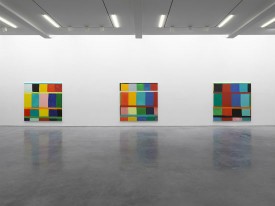 Installation shot, Stanley Whitney: In the Color, Lisson Gallery, New York, 2018 © Stanley Whitney; Courtesy Lisson Gallery