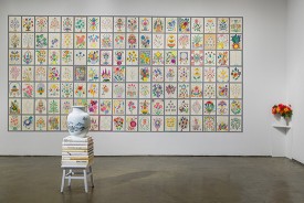 Installation shot, Luisa Caldwell: A Cat In God’s Garden, Smack Mellon, 2018. Courtesy of the artist
