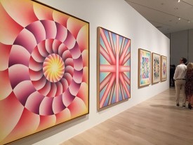 Installation shot, Judy Chicago: A Reckoning, at Institute of Contemporary Art, Miami, December 4, 2018 – April 21, 2019. Photo: Sharmistha Ray