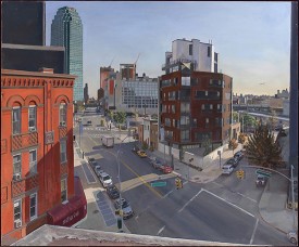 Scott Williams, From Studio Roof, 2018. Oil on canvas, 40 x 48 inches. Courtesy of the artist