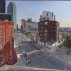 Scott Williams, From Studio Roof, 2018. Oil on canvas, 40 x 48 inches. Courtesy of the artist