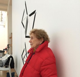 Dorothea Rockburne. Photo: Rebecca Allan