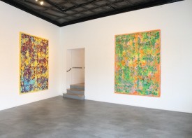 Installation shot of the exhibition under review, Stephen Maine: New Paintings at Five Points Gallery, Torrington, CT, 2018