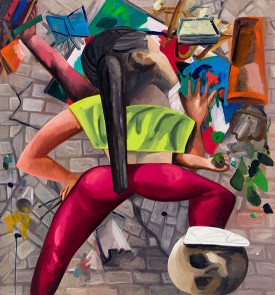 Dana Schutz, Painting in an Earthquake, 2019