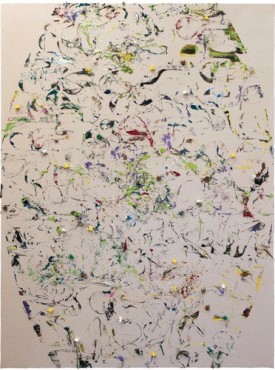 Dennis Hollingsworth, CMB, 2018. Oil on canvas over wood panel, 48 x 36 inches. Courtesy of the artist and Galerie Richard, New York