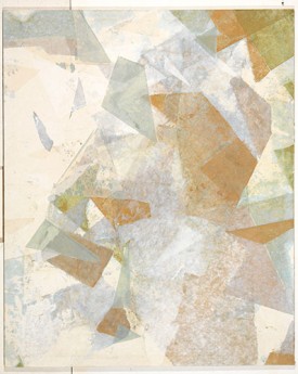 Young Hie Nam, A Trip to an Island, 2015. Mixed media on hanji paper, 63.5 x 51.25 inches