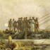 Detail of Singer Sargent's Gassed. Imperial War Museum, London