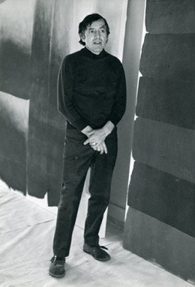 Photograph of Friedel Dzubas from 1972