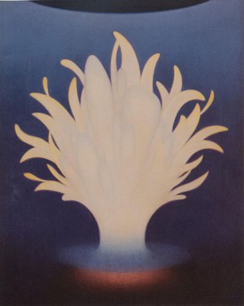 Agnes Pelton, The Voice, 1930. Oil on canvas, 26 x 21 inches. Raymond Jonson Collection, University of New Mexico Art Museum, Albuquerque