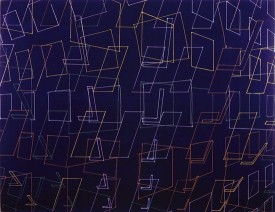 Tony Robbin, 1976-6, 1976. Acrylic on Canvas, 56 x 70 inches. Courtesy Galerie Bruno Bischofberger.