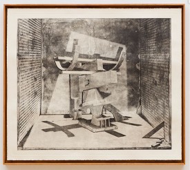 Rodrigo Valenzuela, Stature No. 1, 2020. Photogravure, 31 x 35.25 inches. Edition of 8 plus 2AP. Courtesy of the Artist and Asya Geisberg Gallery