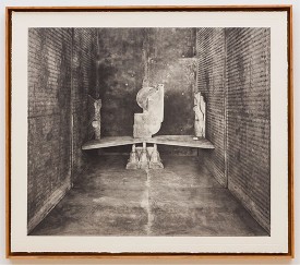 Rodrigo Valenzuela, Stature No. 7, 2020. Photogravure, 31 x 35.25 inches. Edition of 8 plus 2AP. Courtesy of the Artist and Asya Geisberg Gallery