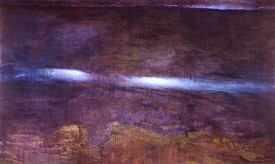 May Stevens, Galisteo (Creek, New Mexico), 2001. Mary Ryan Gallery, New York