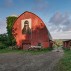 Exterior shot of the Re Institute, Millerton, NY, 2021 for the exhibition, , Brenda Zlamany: The Itinerant Portraitist. Photo by Ian Christmann